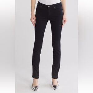 PAIGE Skyline Skinny Black Women's Jeans, Size 25
